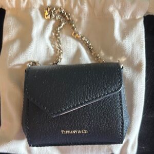 Tiffany & Co. Black and Gold Mini Nano Bag